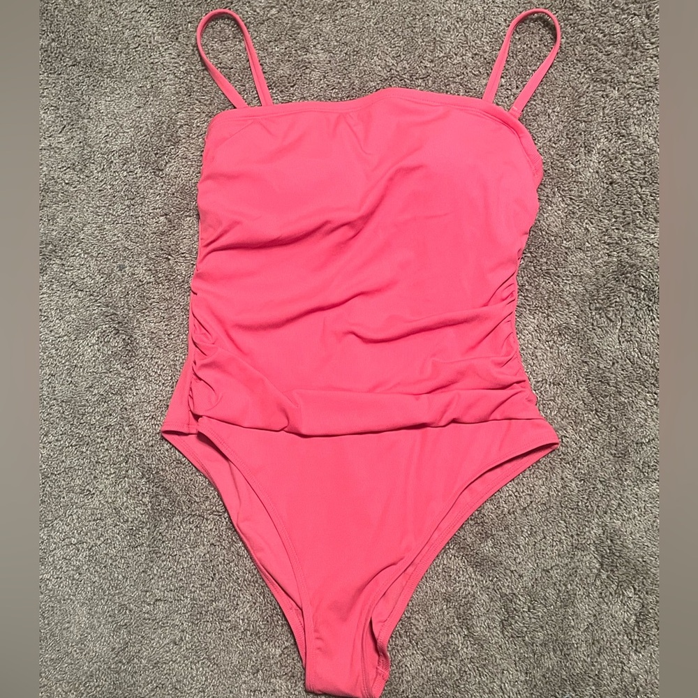 Shade & Shore Pink One Piece Swimsuit